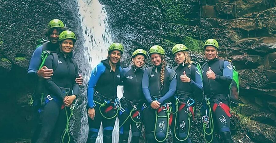 Gran Canaria: Canyoning Trip - The canyon run: waterfalls, natural slides, and controlled abseils
