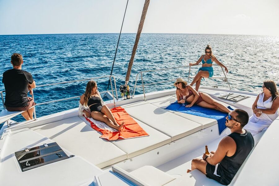 Gran Canaria: Catamaran Day Trip with Food and Drinks - Getting On Board: Shade, Space, and a Friendly Crew