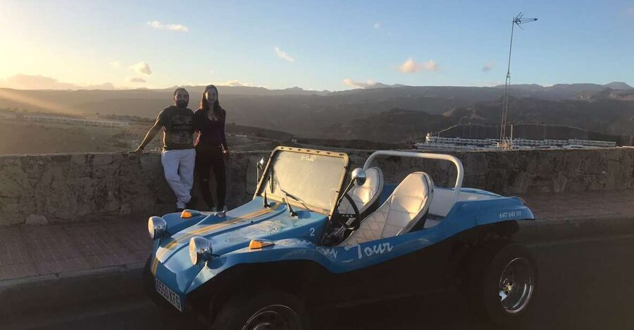 Gran Canary: 70's VW Buggy Tour - Philippe and the buggy basics: what you ride, and what you can control