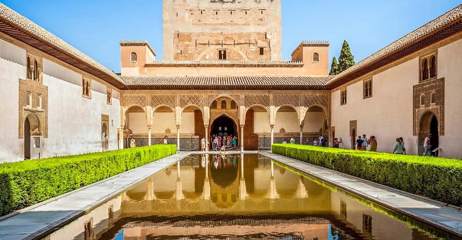 Granada: Alhambra and Nasrid Palaces Entry Ticket - Palace of Charles V and the Mosque Baths: the adds that round out the day