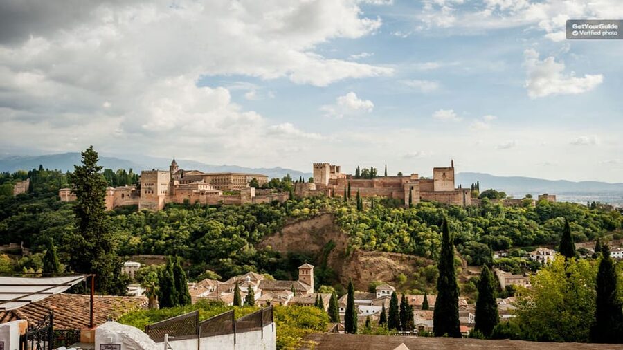 Granada: Alhambra Gardens and Generalife Ticket - Generalife: the palace opposite, made for royal strolling