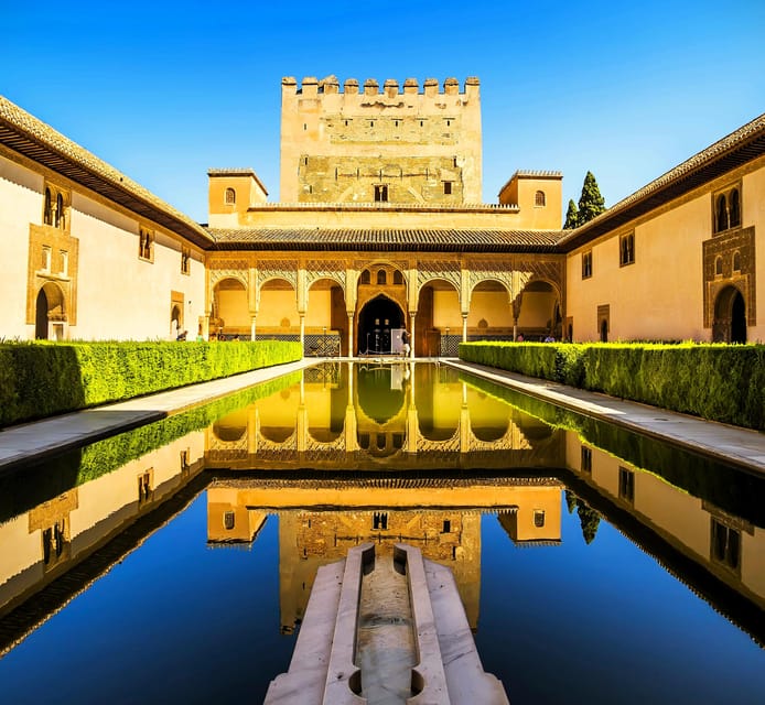 Granada: Full Alhambra Premium Guided Tour with Tickets - Court of the Lions and Court of the Myrtles: why water and symmetry matter
