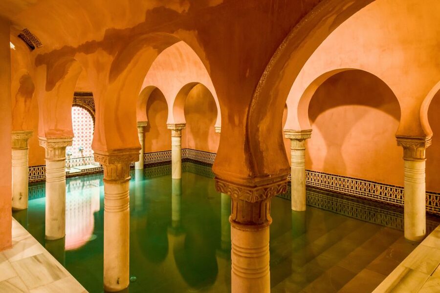 Granada: Hammam Al Ándalus with Massage - Hammam Al Ándalus sits at the Church of Santa Ana, near the Alhambra