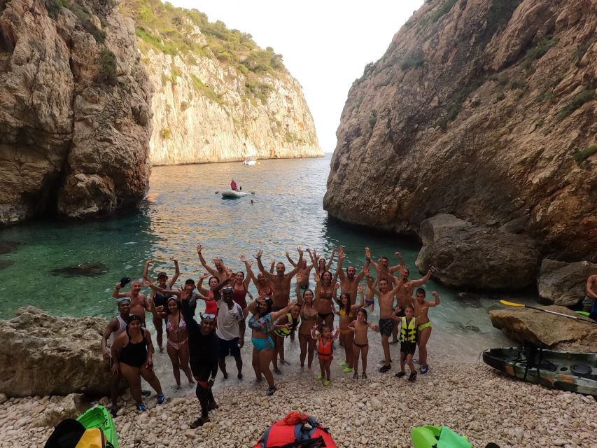 Granadella: Caló, Cova Llop Marí, and Ambolo Kayak Trip - Key points before you go