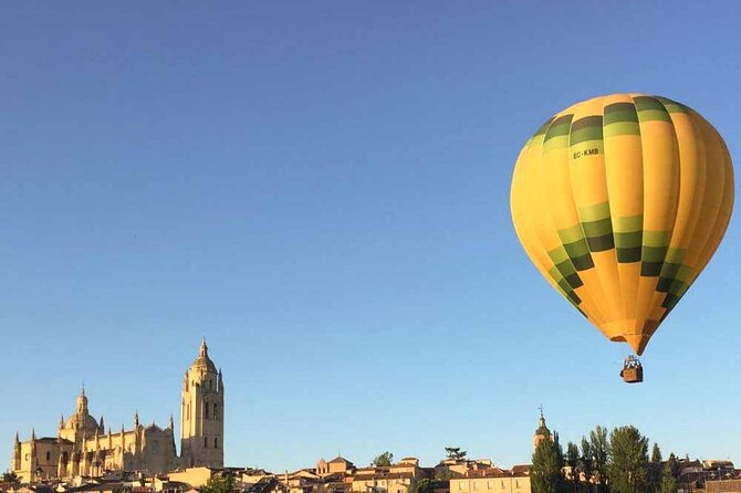 Hot Air Balloon over Segovia with Optional Transfers from Madrid - Stop One: The Cathedral of Segovia From Hundreds of Meters Up
