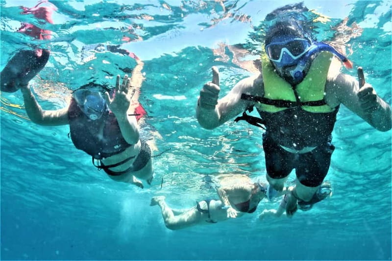 Ibiza: Snorkeling, Sunset Beach and Cave Boat Trip - Stop 1 at Cala Bassa: turquoise water and an easy first swim