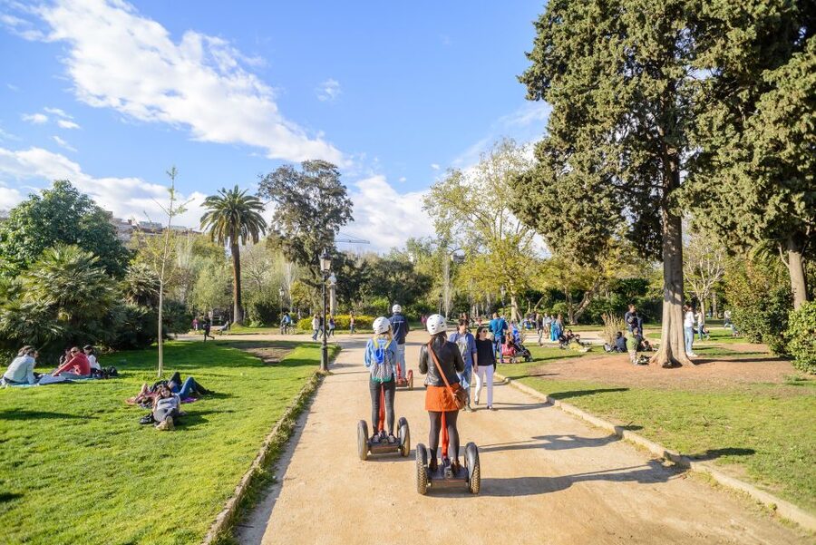 Intro Segway Tour Barcelona 1h - Meeting at Carrer dEn Rull 2, then getting fitted and ready