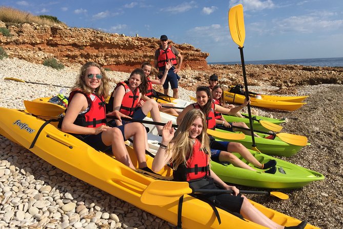 Kayak and snorkel excursion to Cova Tallada - What to bring: wet rocks, sun, and sensible comfort