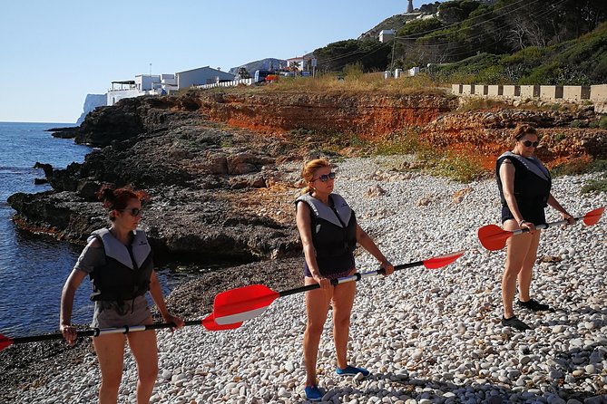 Kayak Dénia "Cova Tallada" + Snorkeling + Speleology - The speleology-style part: carved stone and water storage