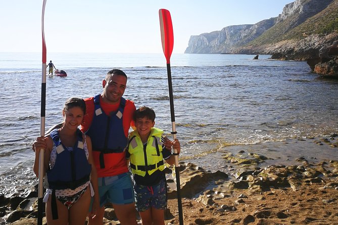Kayak Dénia "Cova Tallada" + Snorkeling + Speleology - Small group size and guides who keep you moving