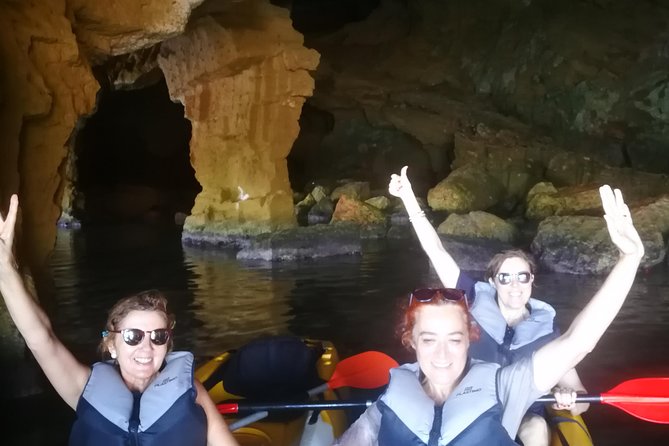 Kayak Dénia "Cova Tallada" + Snorkeling + Speleology - Cova Tallada by headlamp, what you see and why it feels different