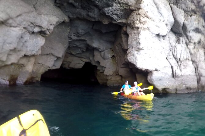 Kayak & Snorkeling Tour in Caves in Mogan - The second beach stop: rest, beachcombing, and time on the water