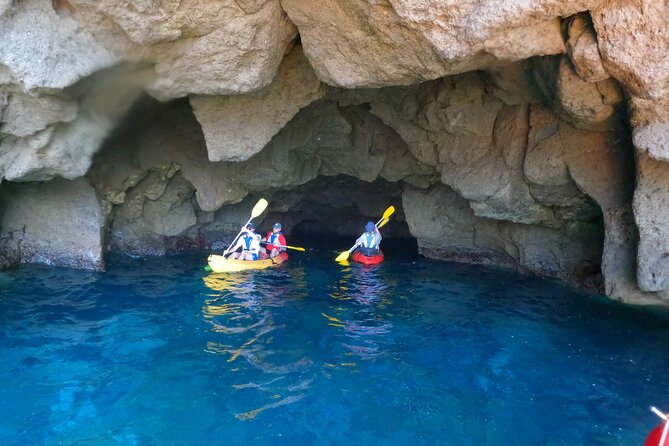 Kayaking Adventure Route with Snorkeling in Mogan Caves - Cave Swimming on the Mogan Cliffs: The Moment You Came For