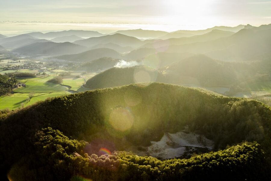 La Garrotxa Volcanoes Half-Day Hot Air Balloon Flight - Coffee at the Start, Then Cava in the Basket