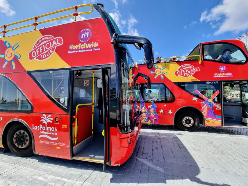Las Palmas: City Sightseeing Hop-On Hop-Off Bus Tour - A Red Double-Decker Loop That Covers Las Palmas Fast