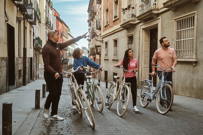 Madrid: City Highlights Guided Vintage Bike Tour - Cervantes Footsteps: Casa de Cervantes and Literary Quarter Energy
