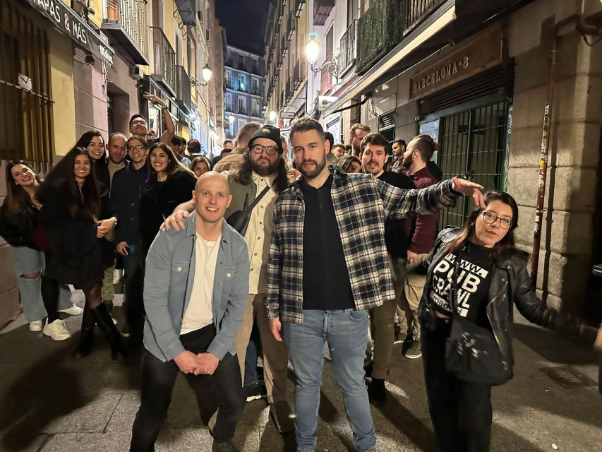 Madrid: Guided Pub Crawl Madrid Experience and Club Entry - Shots, Discounts, and Games That Keep the Group Together