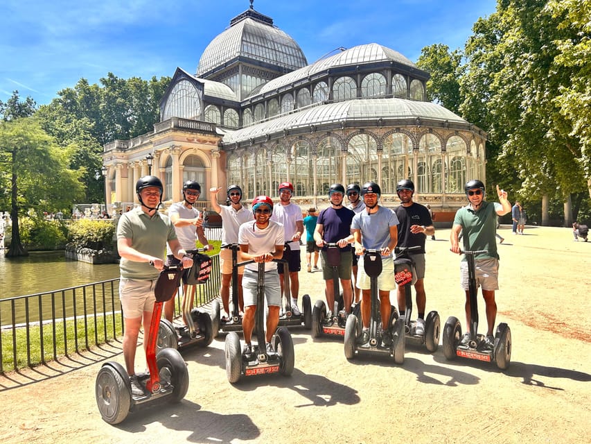 Madrid: Iconic Retiro Park Segway Tour - Key points before you go