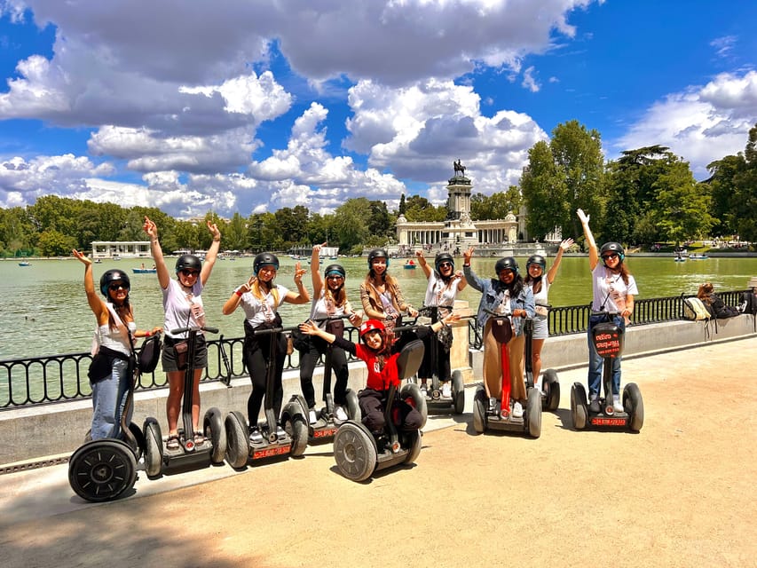 Madrid: Iconic Retiro Park Segway Tour - The Parterre and El Ahuehuete: French-style garden finishing line