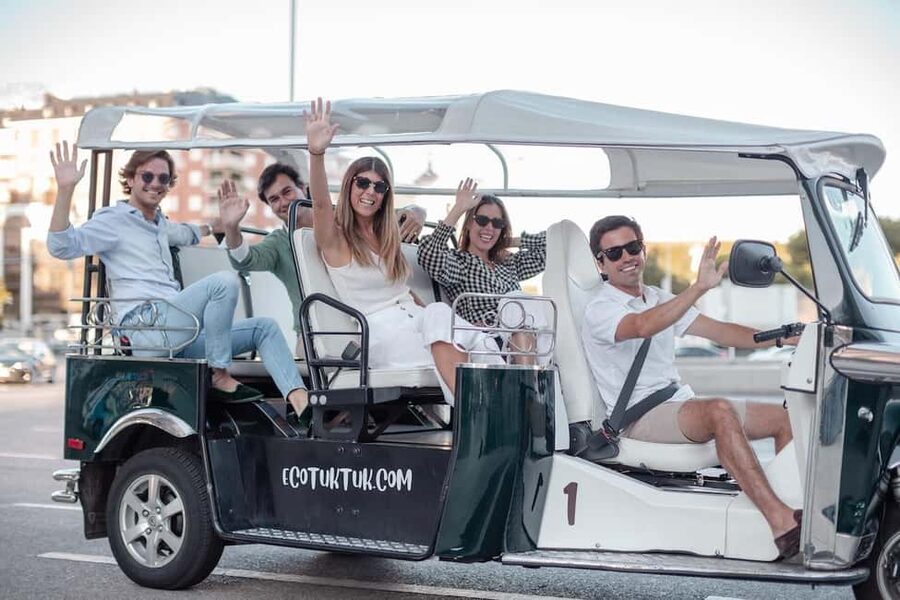 Madrid: Private City Tour by Eco Tuk Tuk - The route start: from Puerta del Príncipe area to Market of San Miguel
