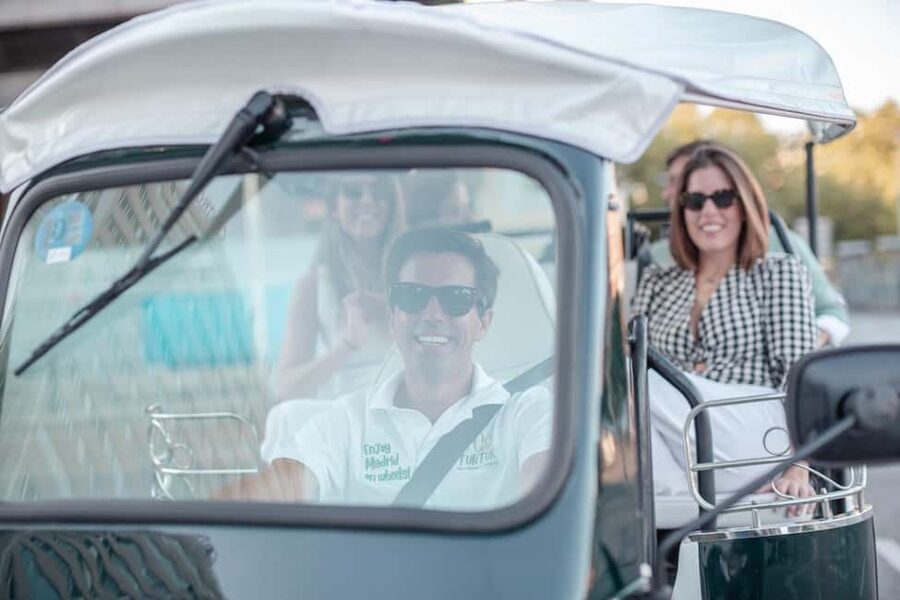 Madrid: Private City Tour by Eco Tuk Tuk - Atocha to the seat of power: Atocha Madrid and Congreso de los Diputados