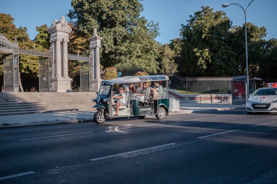 Madrid: Private City Tour by Eco Tuk Tuk - Alcala Gate, Cibeles, and the grand boulevard effect