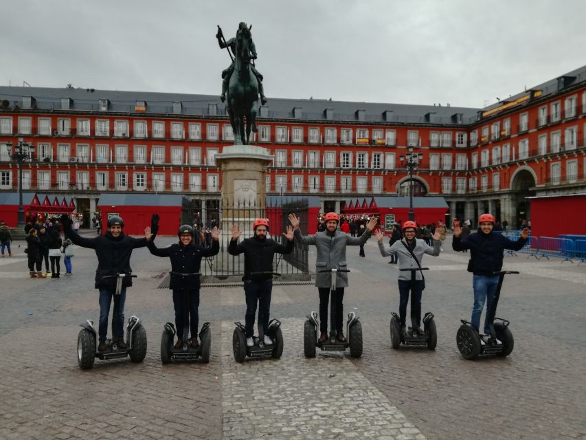 Madrid Private Segway tour. Retiro Park - Centro Historico - The stops you pass, even when your time is limited