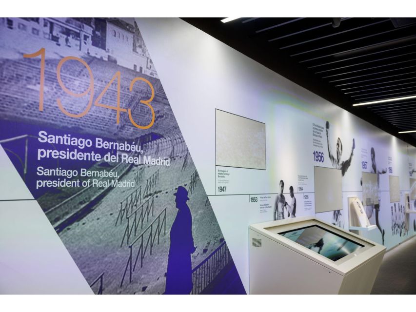 Madrid: Tour Bernabéu Entry Ticket - Interactive photo moments and the optional pro souvenir