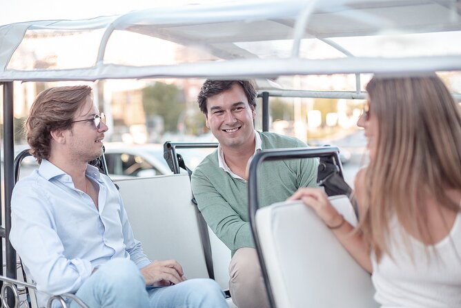 Madrid Welcome Tour with Local Guide in Eco Tuk Tuk Private - The Spanish Courts: neoclassical power, and lions with a story