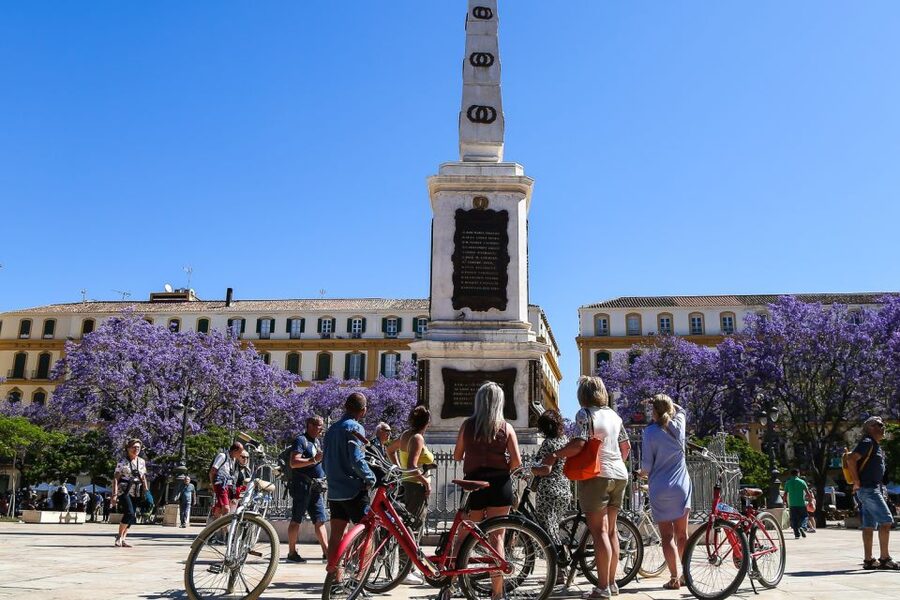 Malaga Bike Tour - Old Town, Marina & Beach - Where the tour starts, and why that first roll matters