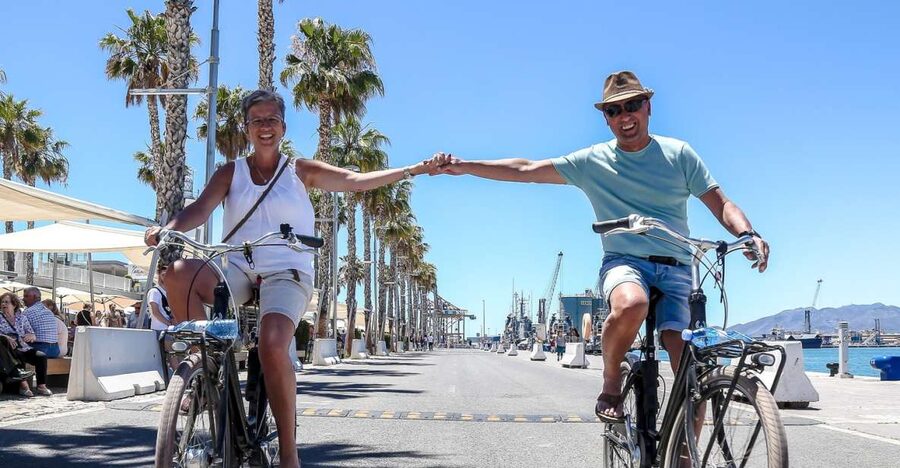 Malaga Bike Tour - Old Town, Marina & Beach - Old Town by bike: Picasso area, street scenes, and quick photo pauses