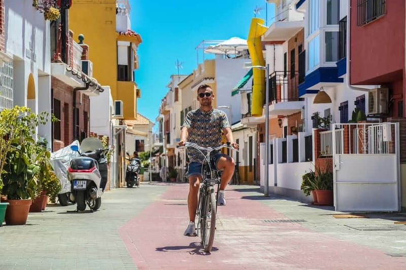 Malaga: Castle Hill and Fisherman Village E-Bike Tour - Getting Oriented Fast in Malaga’s City Center