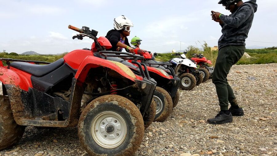 Málaga: Off-Road 2-Seater Quad Tour through Land and River - Tarajal and Village Views: When You Need a Breather