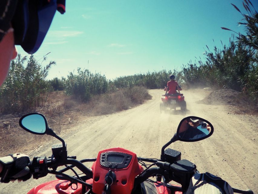 Málaga: Off-Road 2-Seater Quad Tour through Land and River - Málaga Airport Plane Spotting, Up Close and Loud