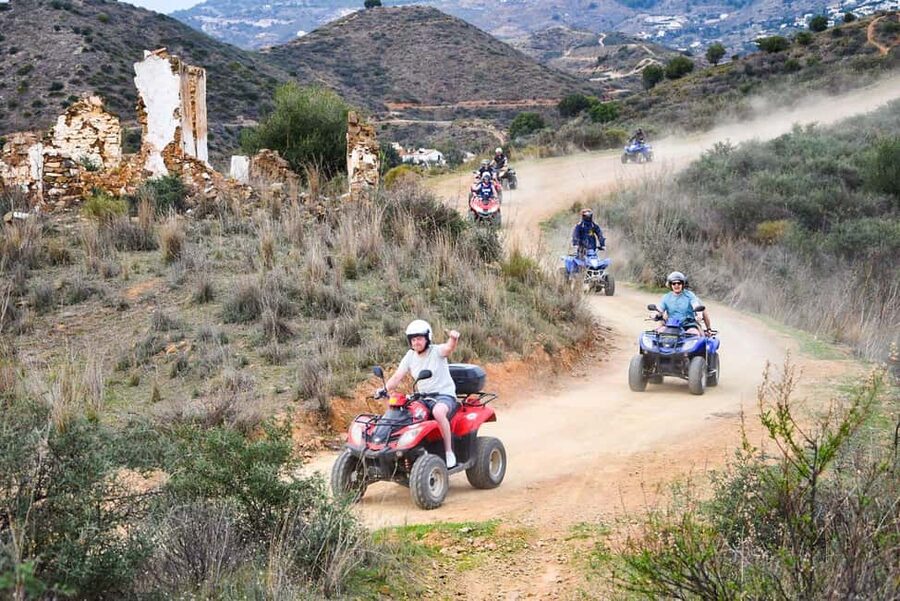 Málaga: Off-road Guided Quad Biking Tour in Mijas Mountains - Sierra de Mijas run 1: off-road time plus scenic drive payoff