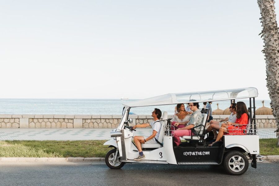 Malaga: Private City Tour by Eco Tuk Tuk - Key highlights you will feel right away