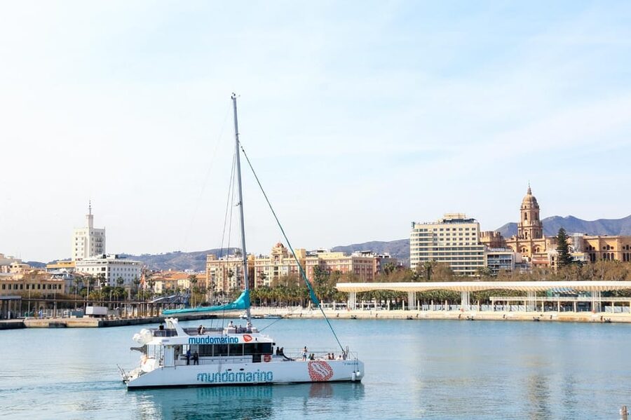 Malaga: Sailing Catamaran with Swimming and Paella Lunch - Catamaran Shooting Star, Meeting Point, and Getting Settled