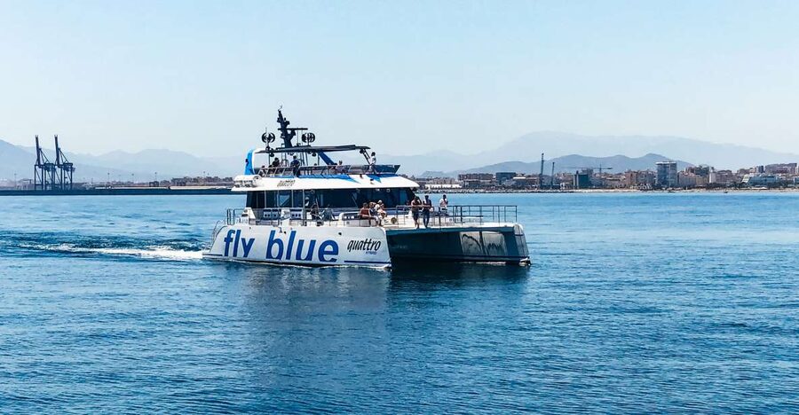 Málaga: Scenic Catamaran Cruise - A 24-meter catamaran that makes Malaga feel bigger