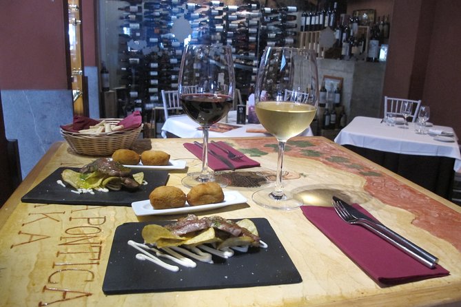 Malaga Wine & Tapas Small Group Guided Tour - Plaza de las Flores: classic tapas plus paired Spanish wines