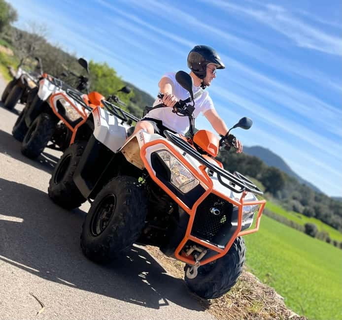 Mallorca: ATV /Quad Bike Tour - The Randa mountain climb and why that viewpoint stop matters