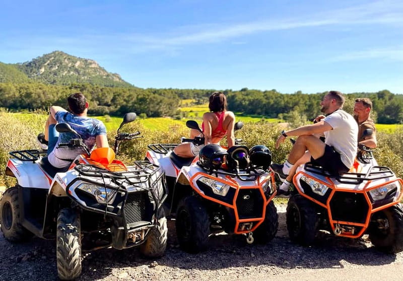 Mallorca: ATV /Quad Bike Tour - From city streets to forest roads, with a real feeling of speed