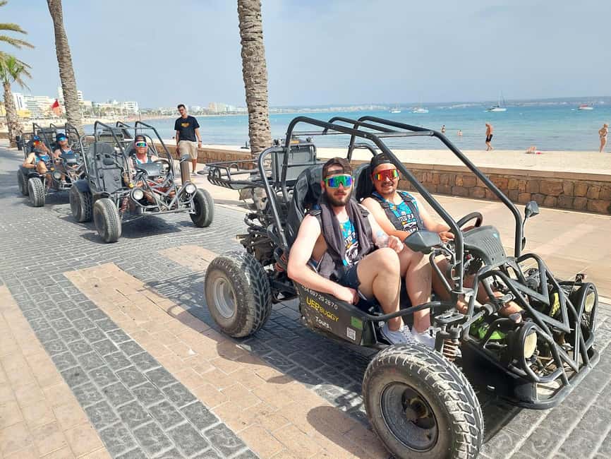 Mallorca: Buggy Tour Adventure with Cove Swimming - S’Arenal and the cove swimming break you actually remember