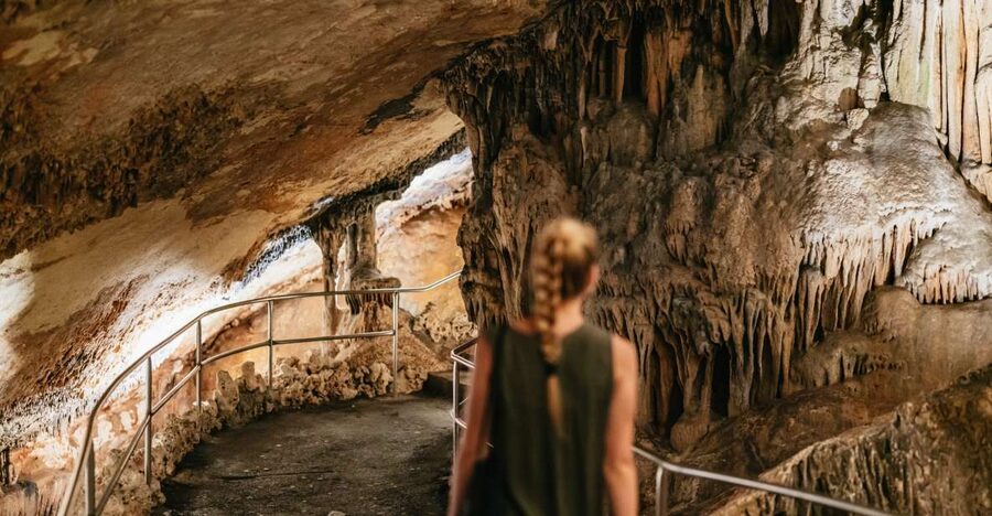 Mallorca: Caves of Drach Day Trip & Optional Caves of Hams - Inside the Caves of Drach: stalactites, lake scale, and the show