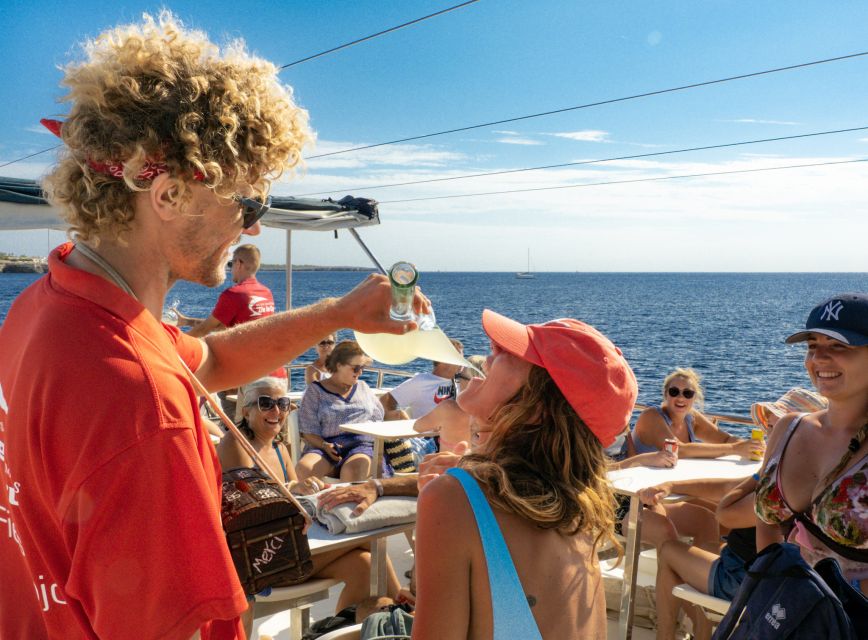 Menorca: Full-Day Boat Tour with Paella Lunch - Son Saura: the second swim, the second mood