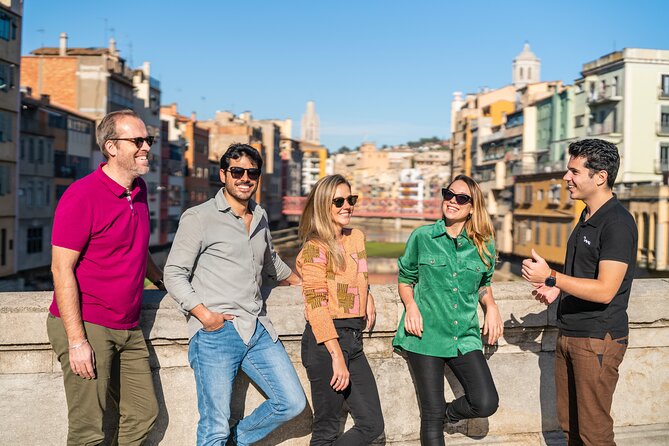 Montserrat, Girona & Costa Brava Guided Day Trip from Barcelona - Girona Old Town: Jewish quarter, cathedral nave, and Onyar River color