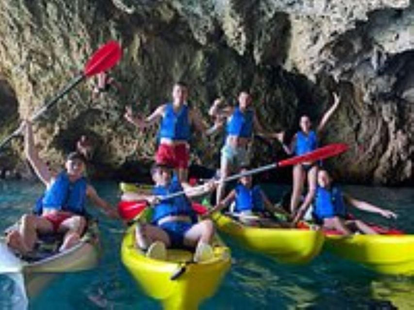 Moraig: Kayak Excursion to Moraig & Cave peces-testos - The short stops that connect everything: Cueva de los Arcos and in-between paddles