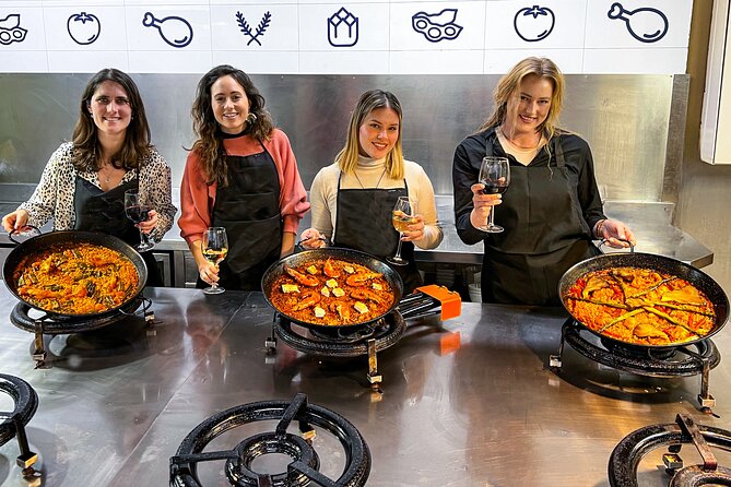 Paella Cooking Class, Wine Tasting & Central Market in Valencia - Key points to know before you go