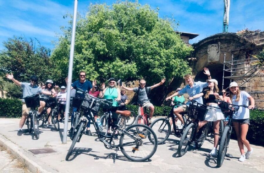 Palma de Mallorca: Guided Bicycle Tour - Lonja de Palma and the port-city vibe