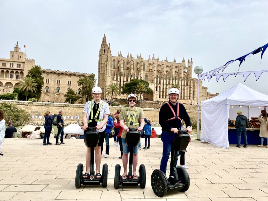 Palma de Mallorca: Sightseeing Segway Tour with Local Guide - Palma Cathedral of Light: What You See in One Stop