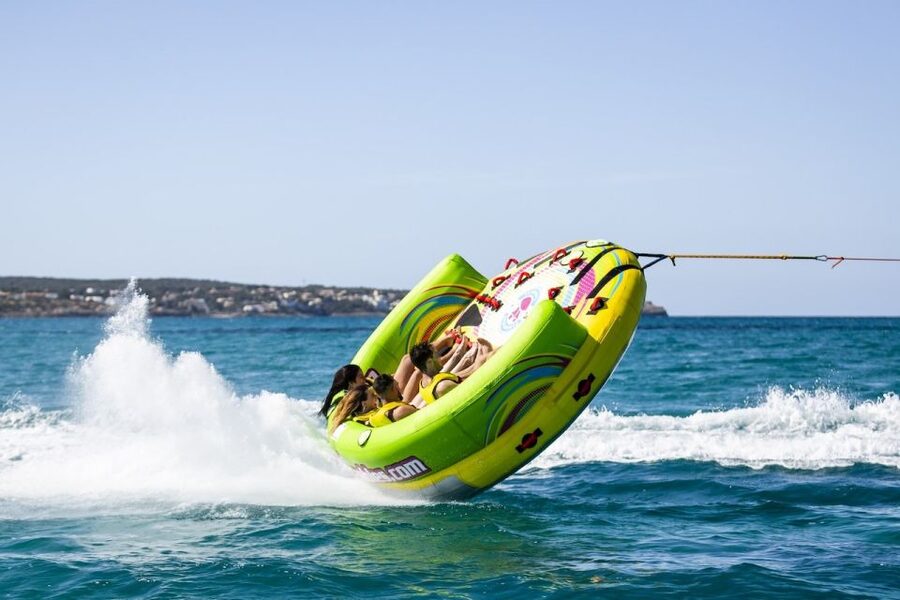 S'Arenal: Aqua Rocket Water Roller Coaster Ticket - How the 10-minute session works, from briefing to splashdown